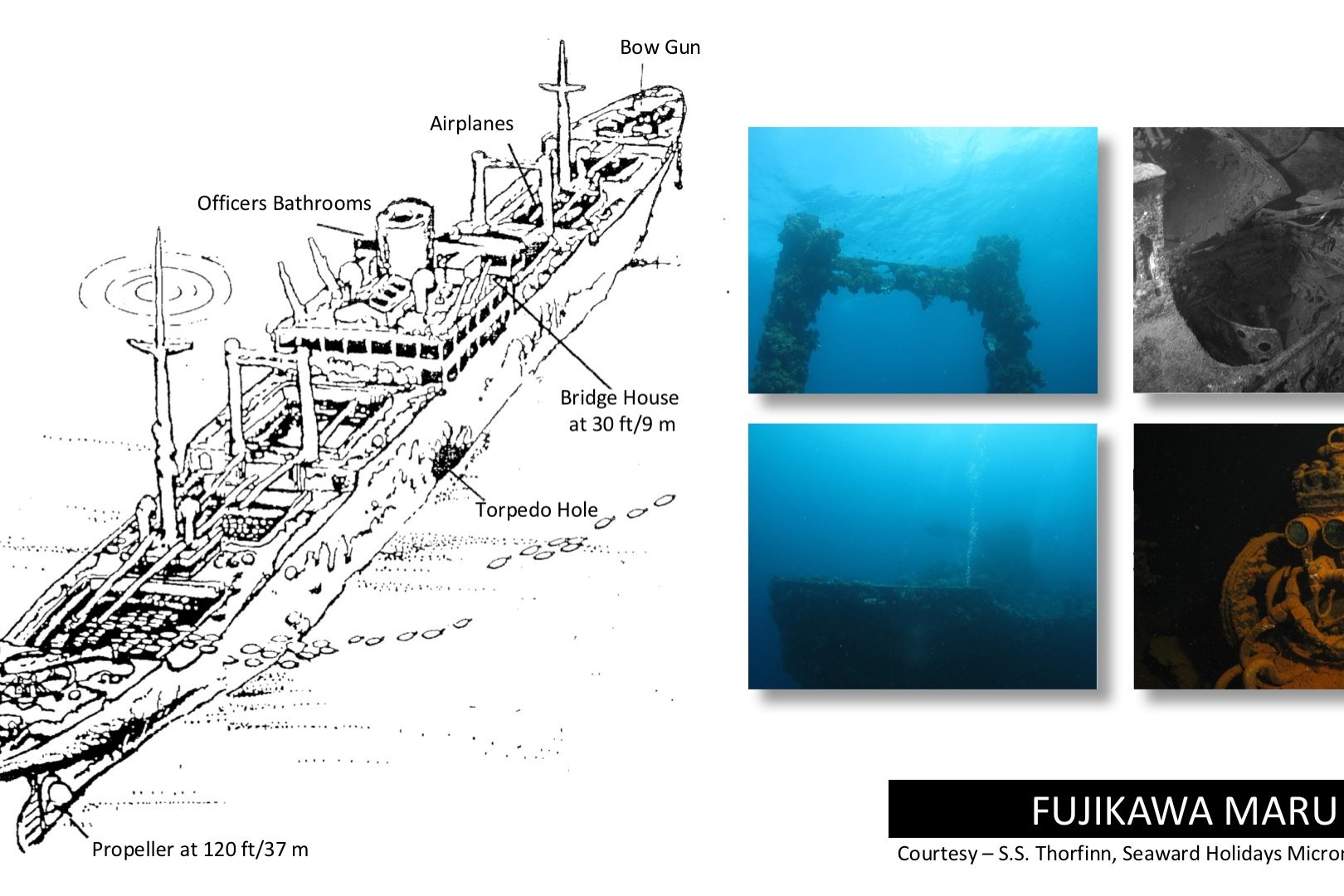 fujikawa maru wreck truk lagoon