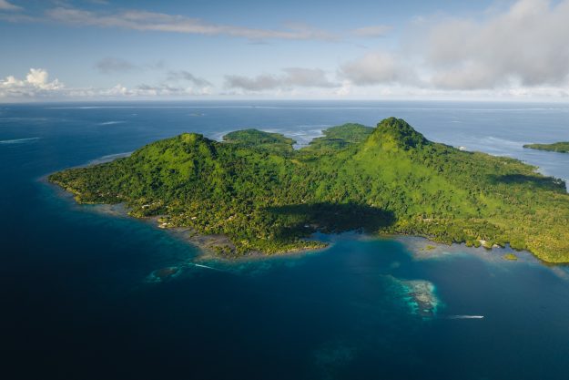 aerial3 Truk Lagoon aerial image